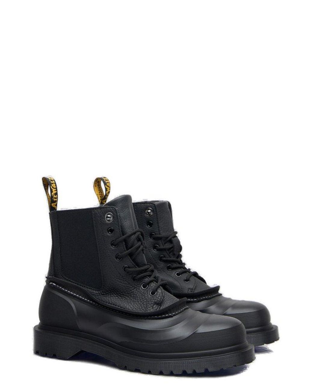 Dr. Martens 14Xx Removable Gaiters Sub Boots in Black for