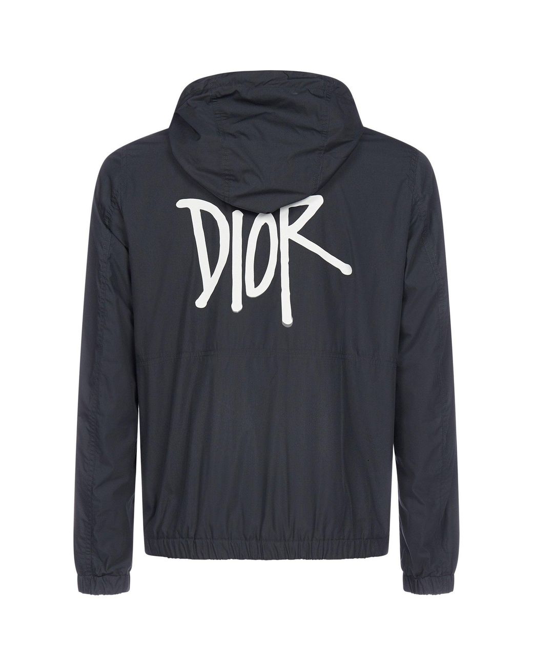 Dior X Shawn Stussy Hooded Jacket in Black for Men Lyst UK