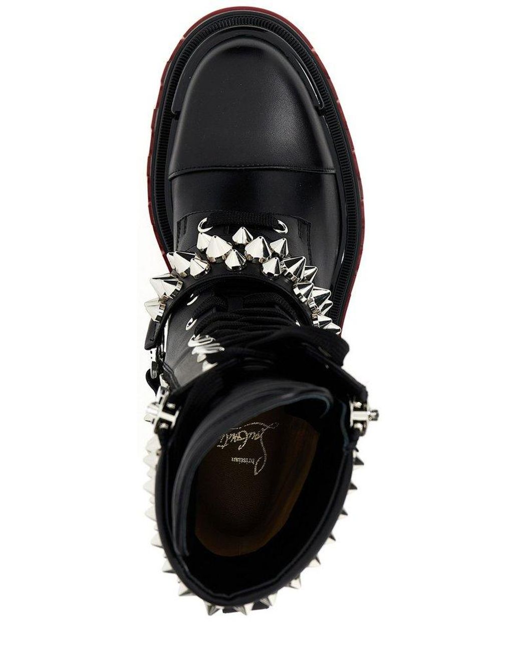 Christian louboutin biker boots cheap