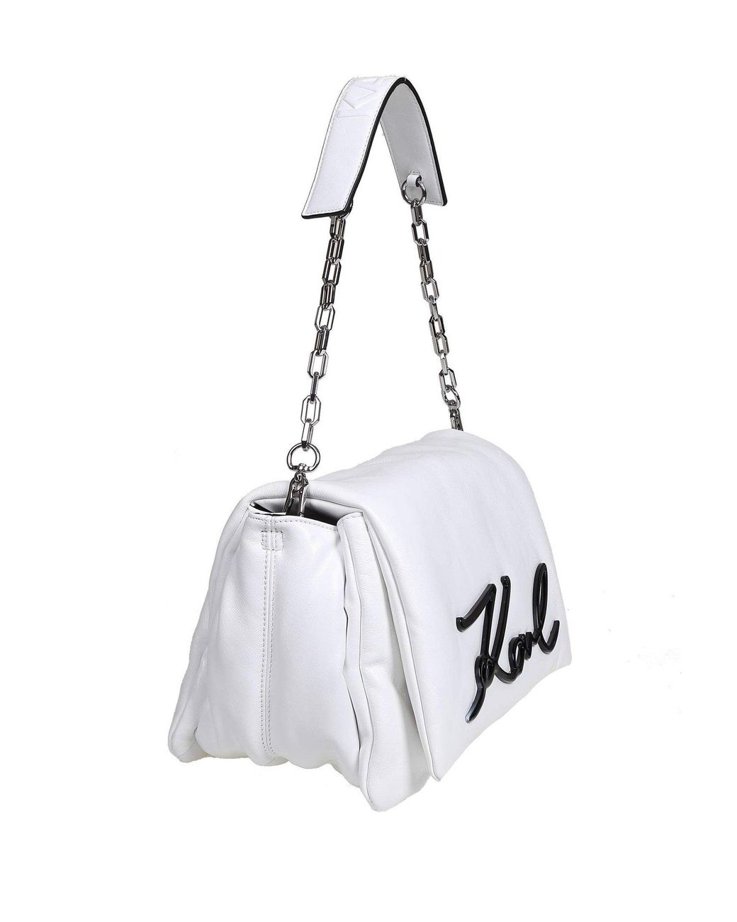 Karl Lagerfeld K/Signature Soft SM Black Bag