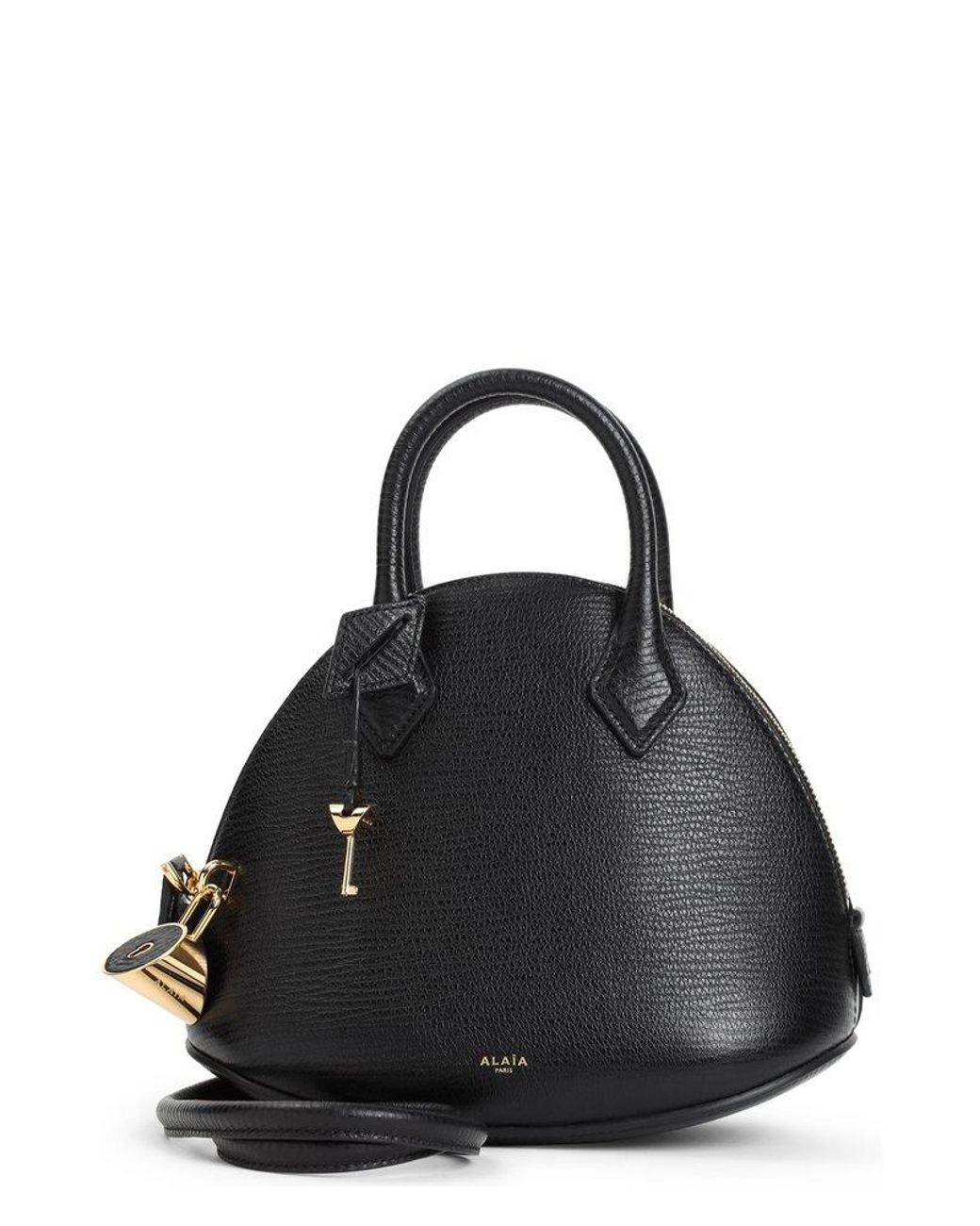 Alaia Dome 25 Small Structured Handbag in Black Lyst UK