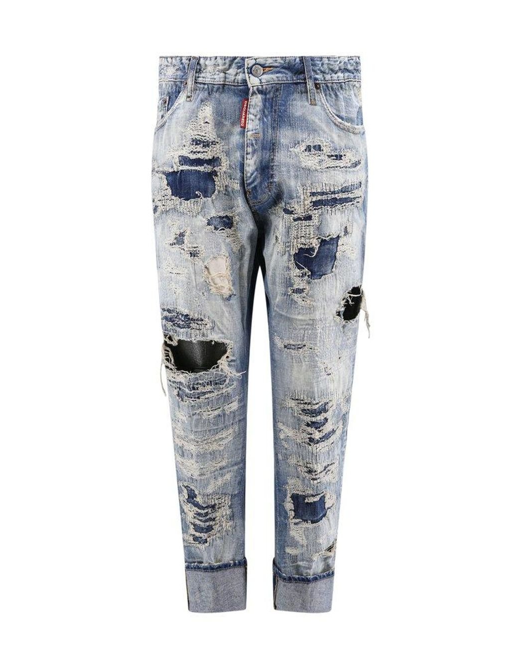 Big mens distressed jeans 2025