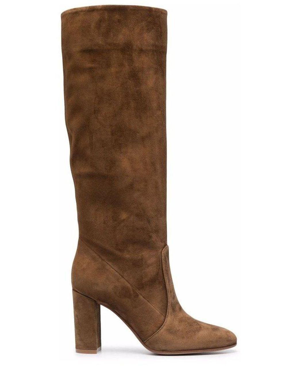 Gianvito Rossi Glen Knee-length Boots in Brown | Lyst