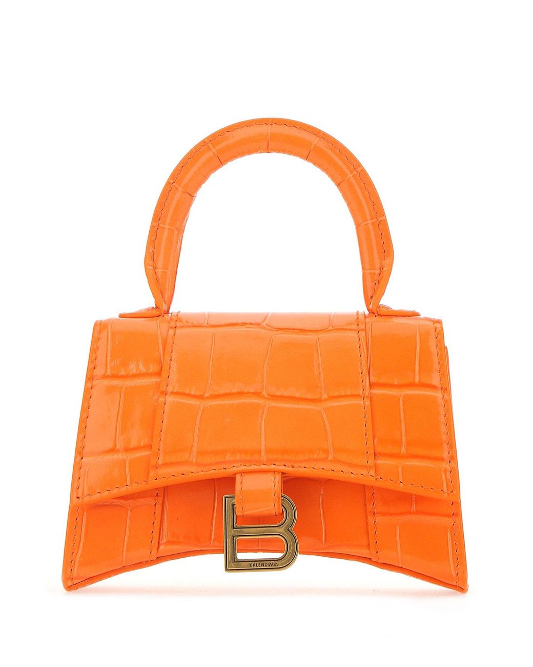 Balenciaga hourglass bag orange hotsell