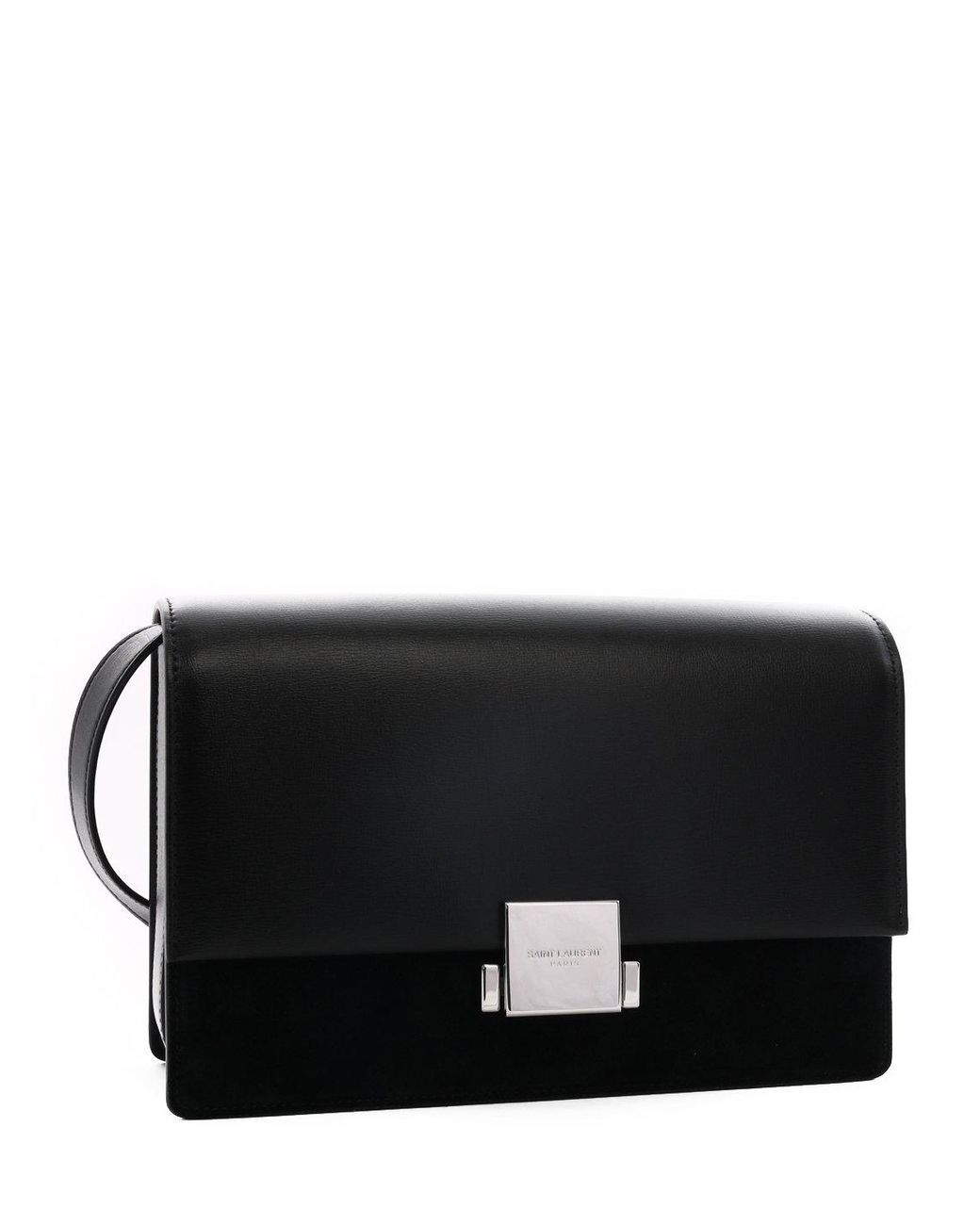 Saint Laurent Bellechasse Shoulder Bag Leather Black Lyst