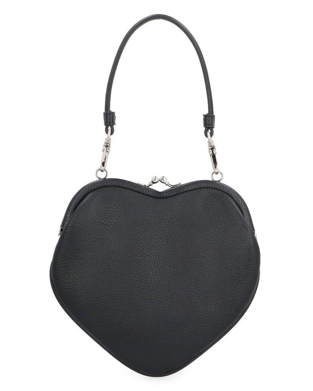 Vivienne Westwood Belle Heart Frame Purse in Black | Lyst
