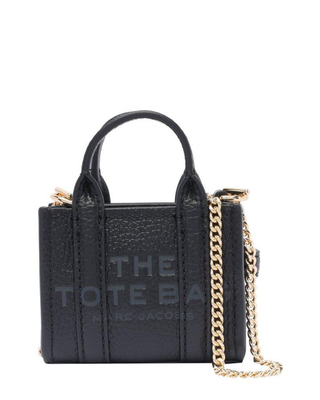 Marc Jacobs The Nano Tote Crossbody Bag in Black | Lyst