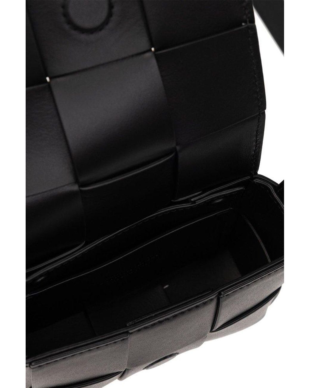 ■BOTTEGA VENETA■ Cassette Mini Shoulder Bag Black 666688V3 Buy Bottega Veneta Mini Cassette Bag 'Black/Gold' - 666688