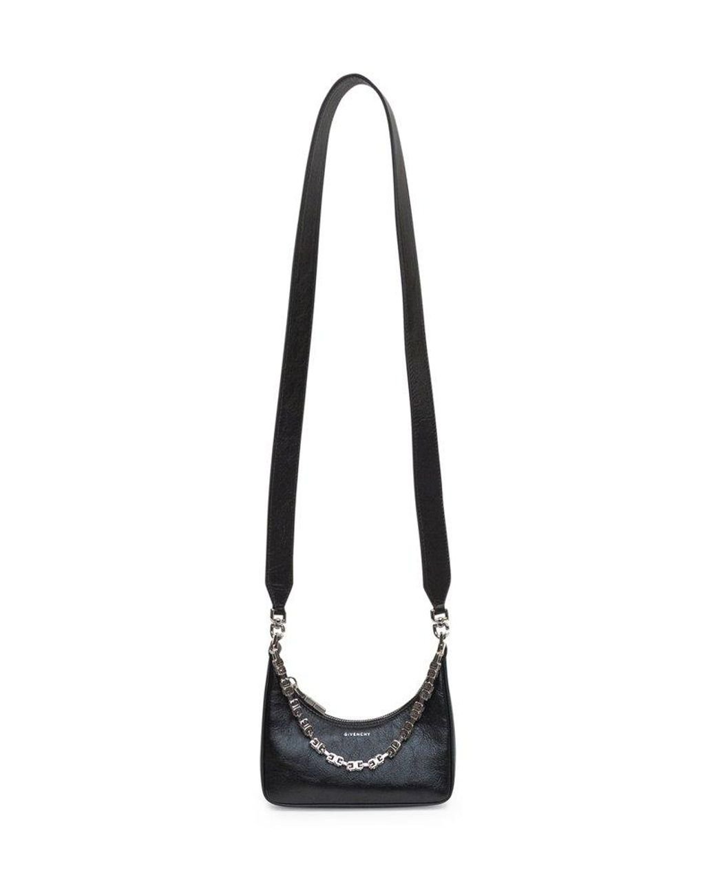 Givenchy Mini Moon Cut out Crossbody Bag in Grey Lyst UK