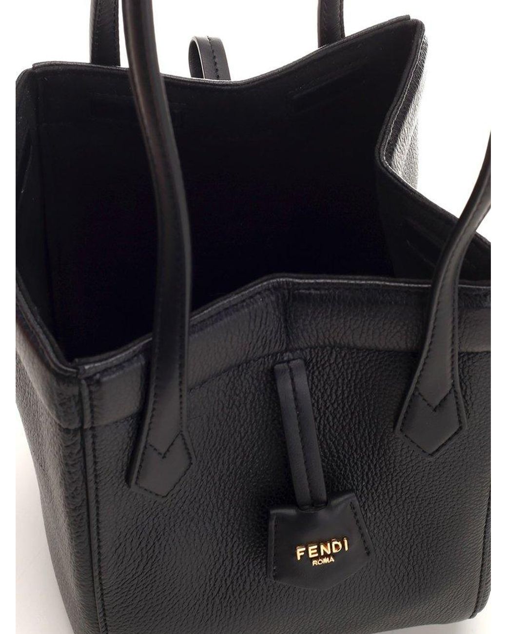 Fendi Origami Mini Bag in Black | Lyst Canada