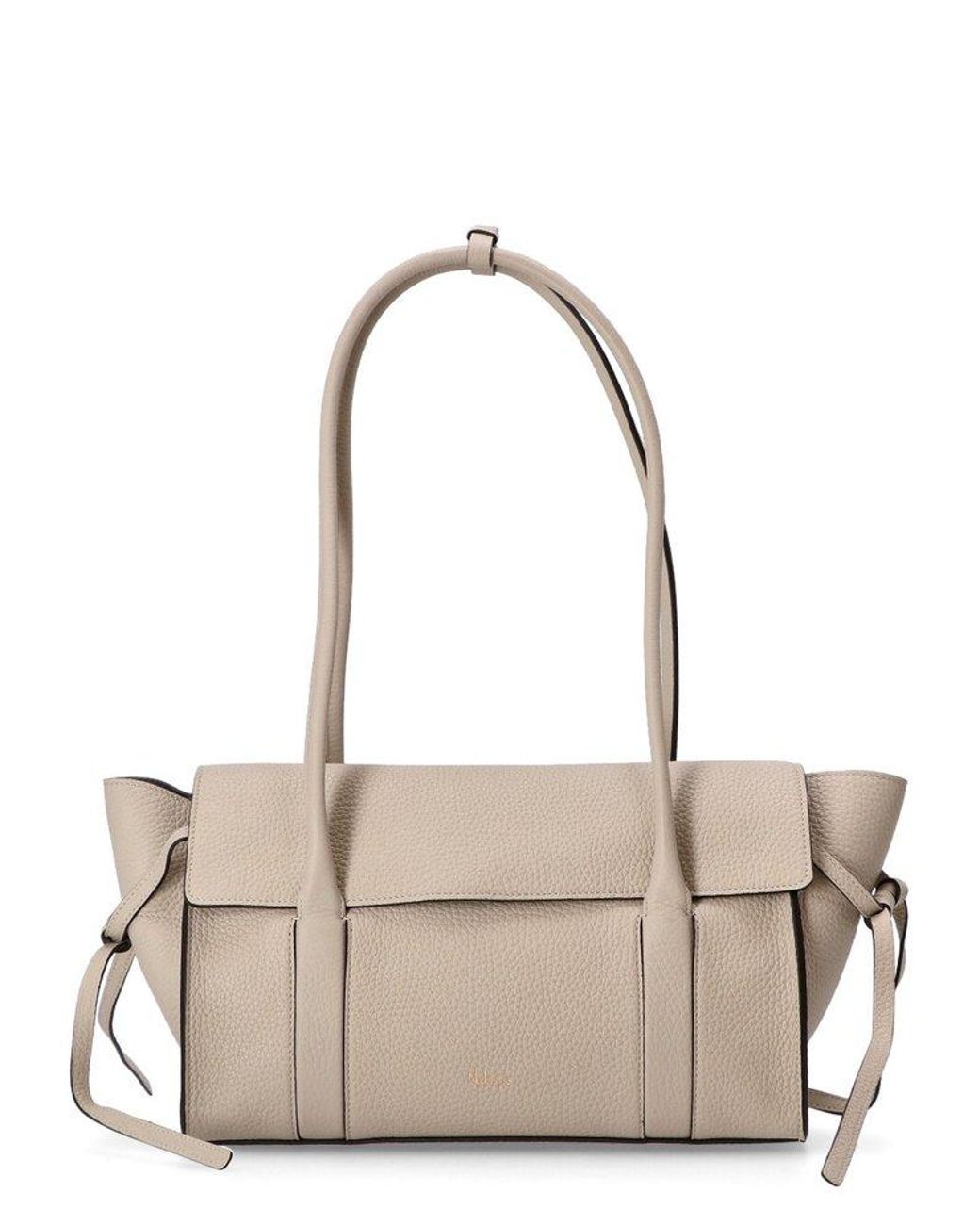 Mulberry Soft Bayswater Drawstring Small Shoulder Bag in Natural Lyst UK