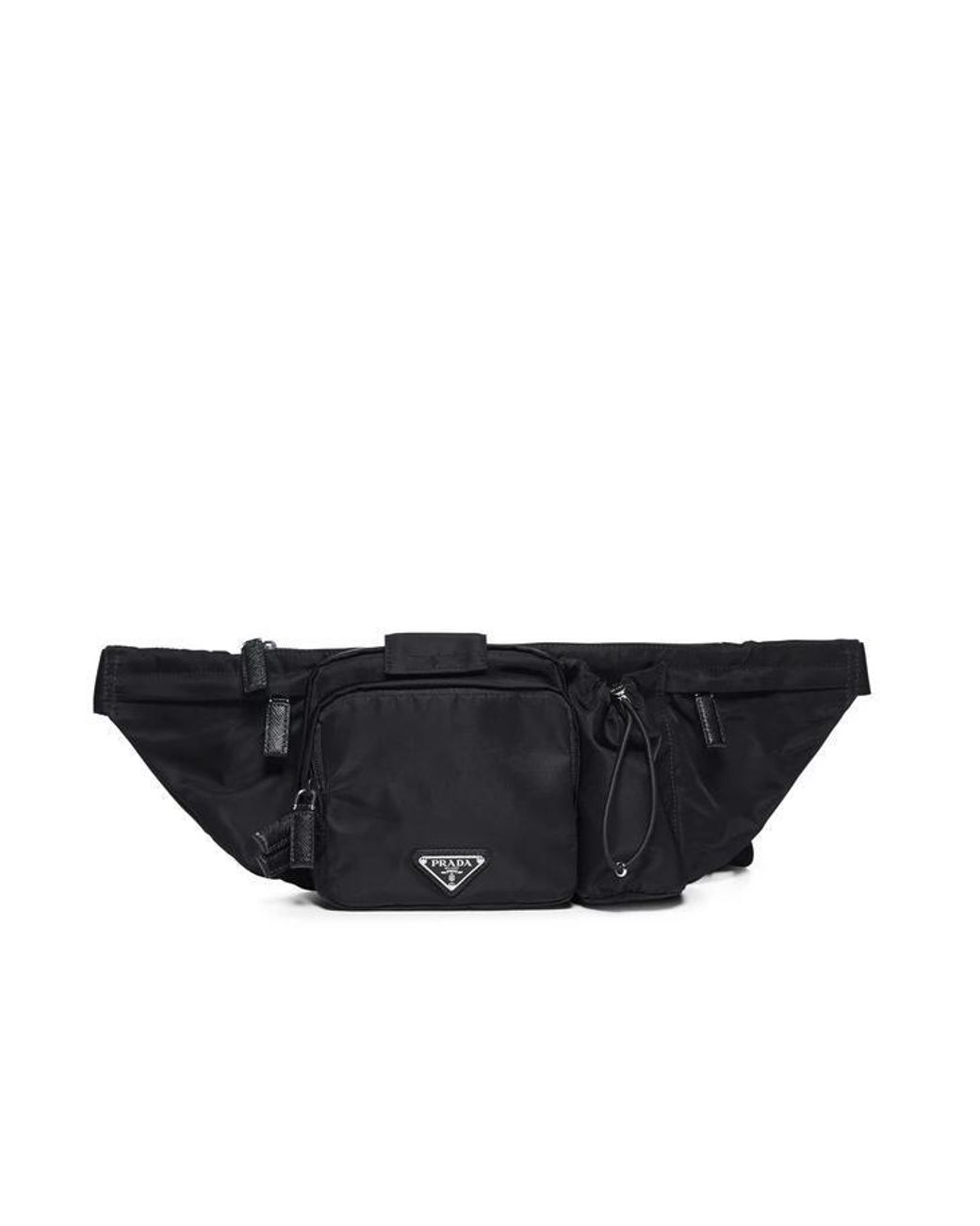 Prada Unisex Black Nylon Belt Bag/ Fanny Pack