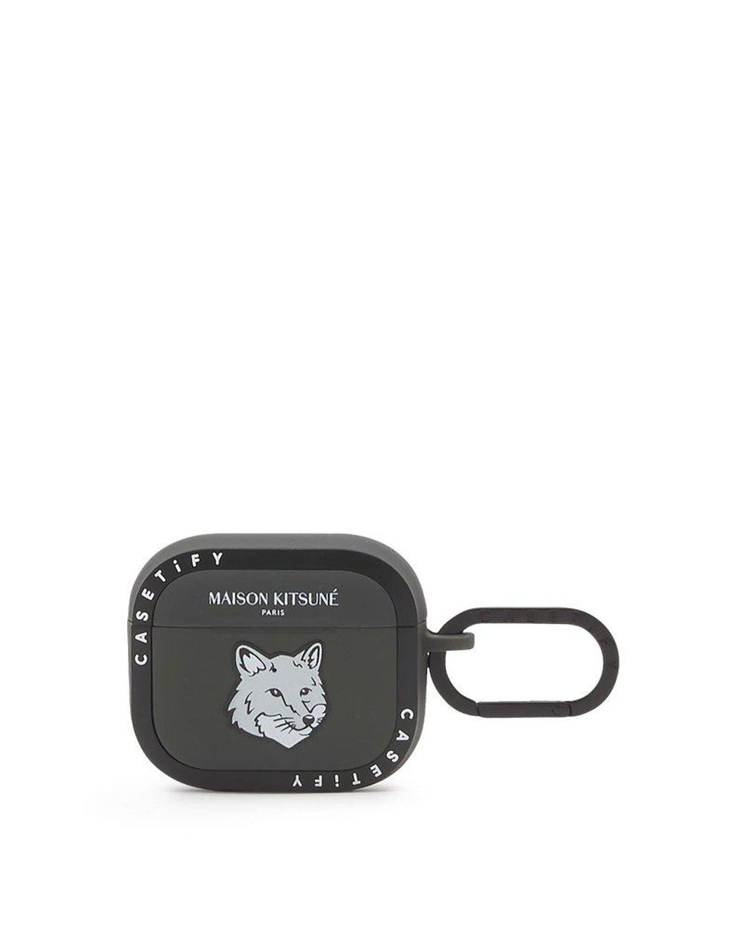 Maison Kitsuné Case For Airpods Pro in Gray for Men | Lyst
