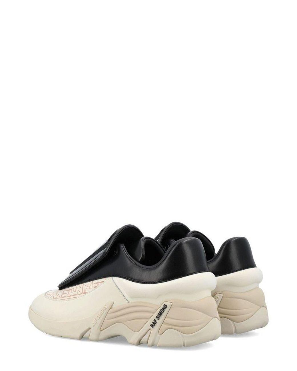 Raf Simons Antei Colourblock Low-top Sneakers in Black | Lyst