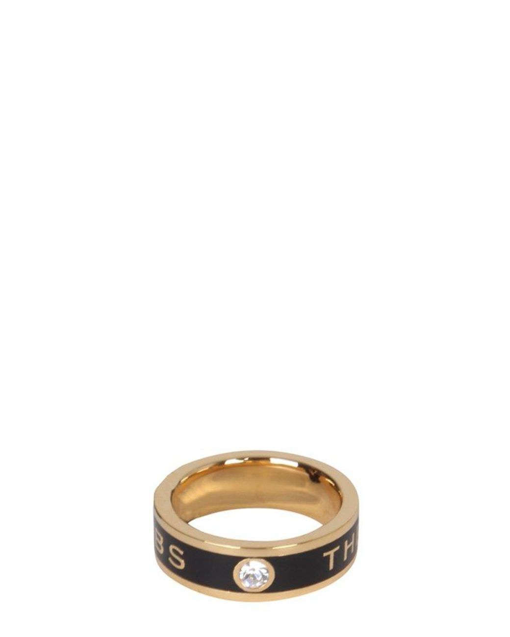 Marc Jacobs The Medallion Ring in Black Lyst