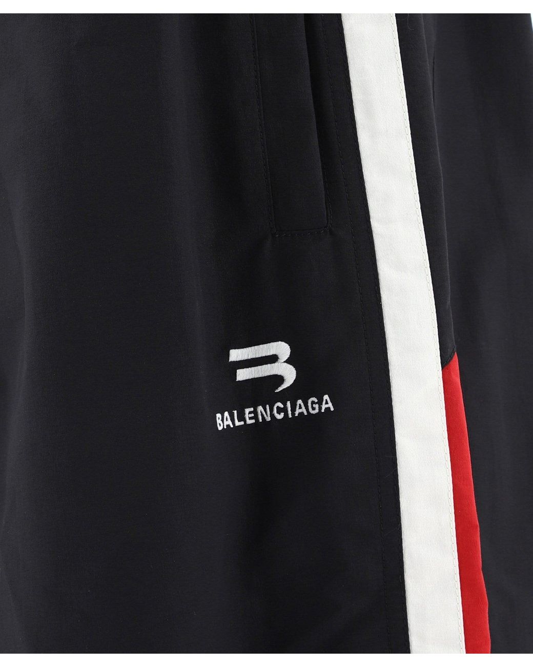 Balenciaga Sporty B Track Pants in Black for Men | Lyst Australia