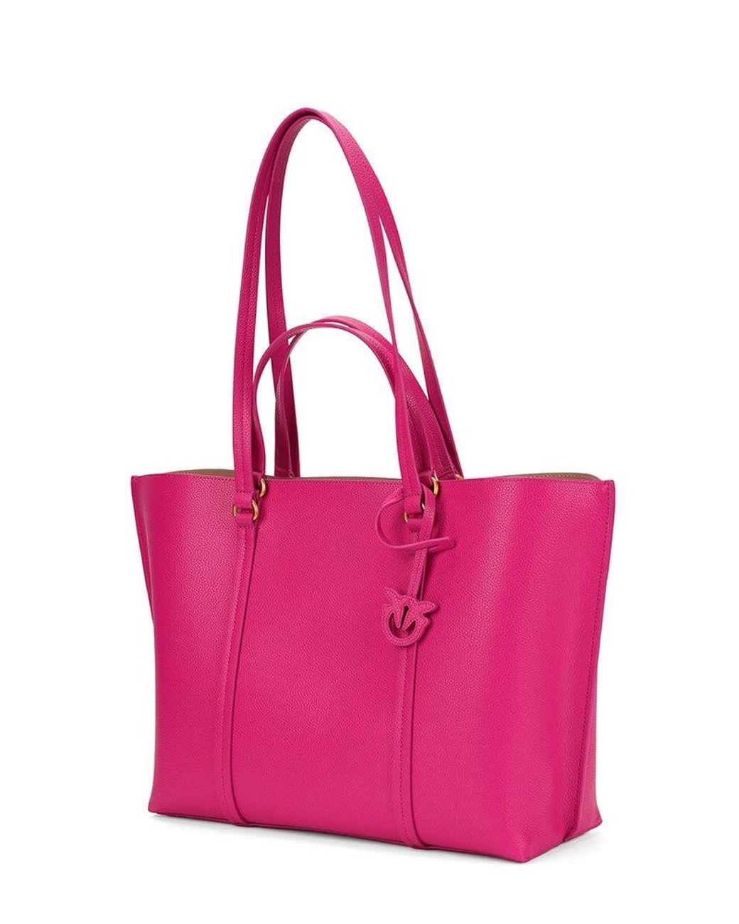 Pinko Carrie Big Shopping Bag in Pink | Lyst