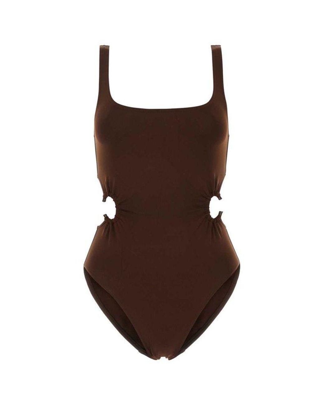 Chloé X Eres Panama One-piece Swimsuit in Brown | Lyst