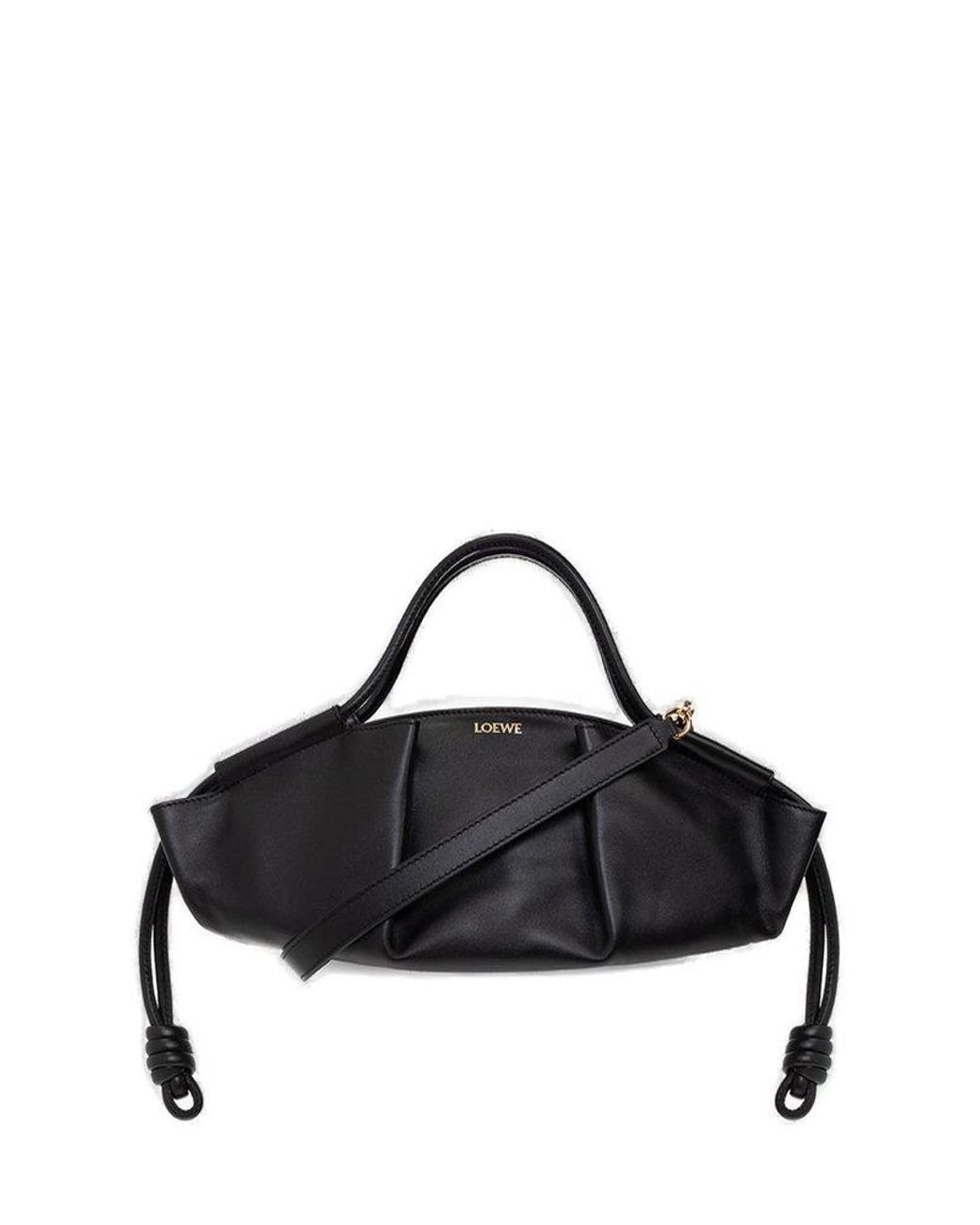 Loewe Paseo Small Shoulder Bag in Black | Lyst