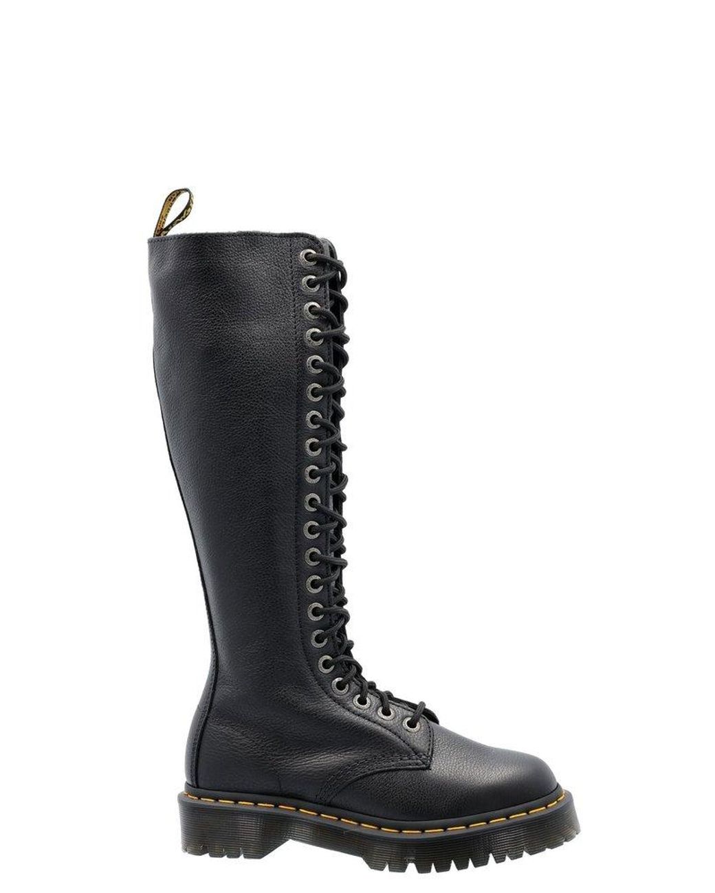 Doc martens knee shop boots