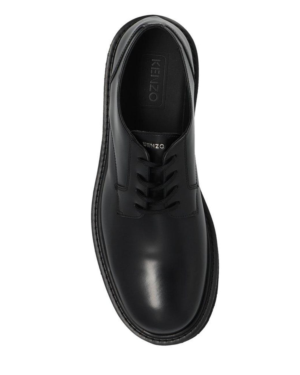 KENZO Ukio Lace-Up Derby Shoes in Black for Men | Lyst KENZO Ukio Lace-Up Derby Shoes in Black for Men | Lyst