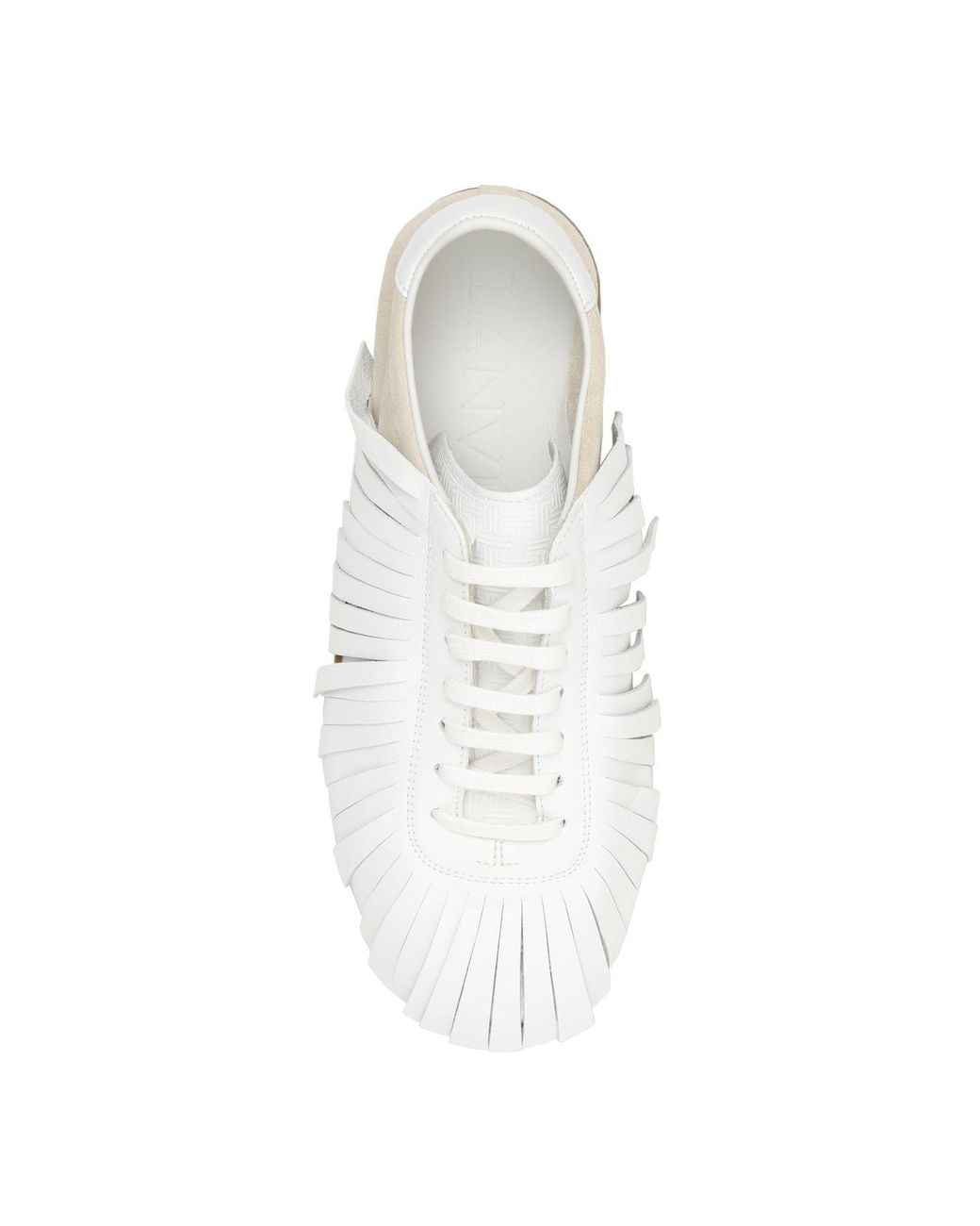 lanvin fringe sneakers