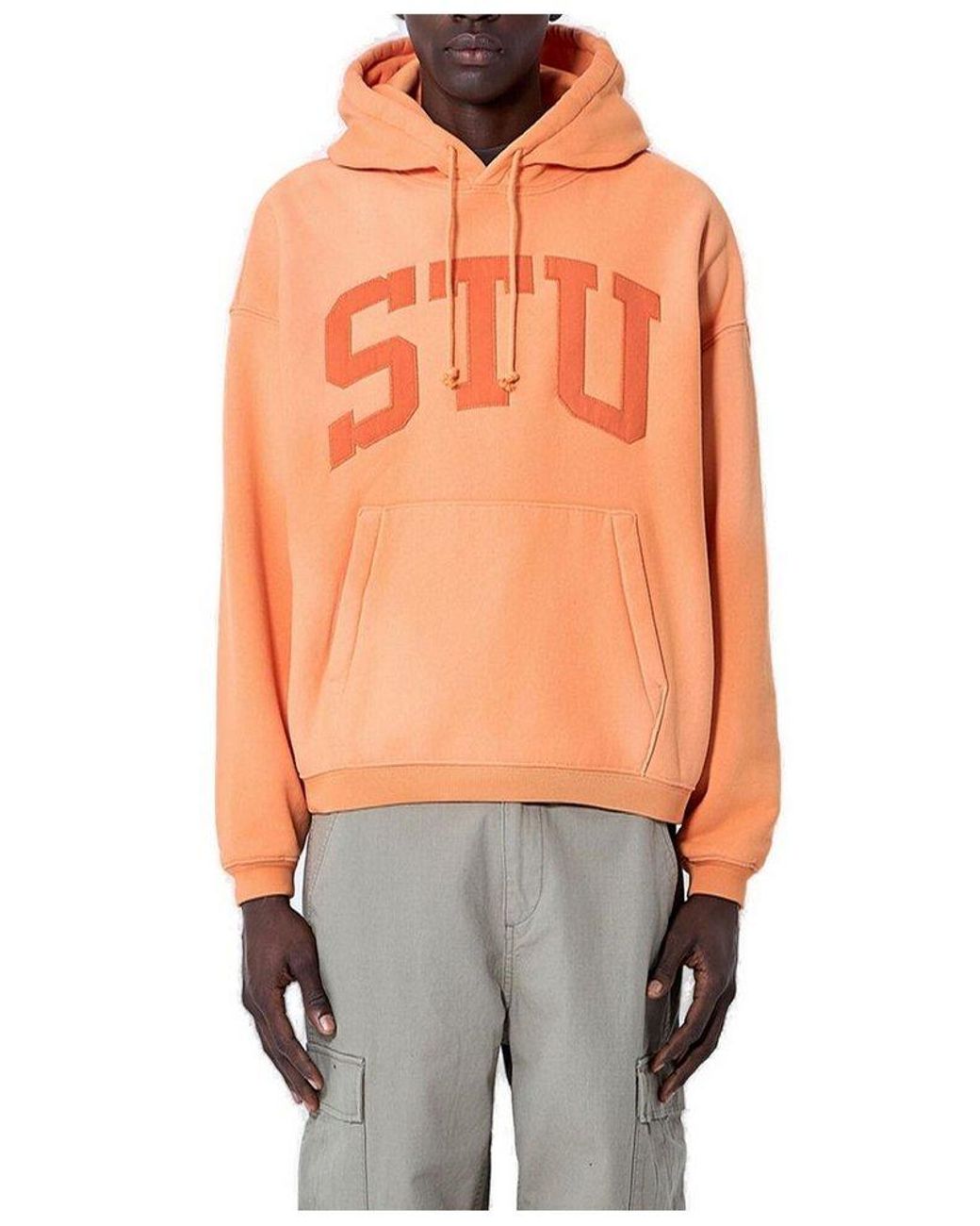 【STUSSY】STU RELAXED HOODIE Stu Relaxed Hoodie – Blue | Sweats | Stüssy