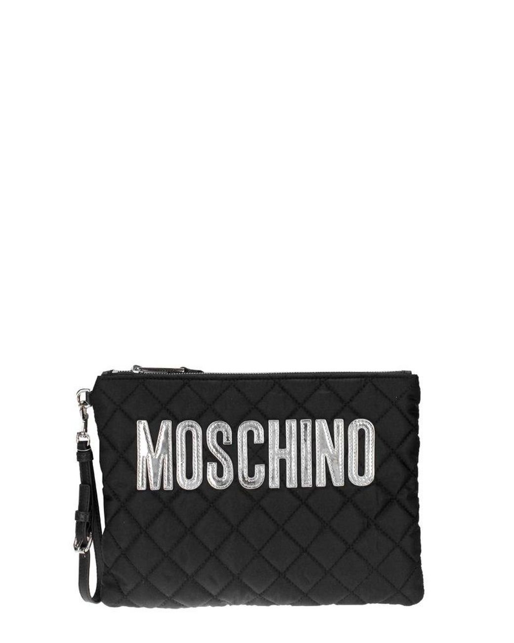 Moschino top clutch bag