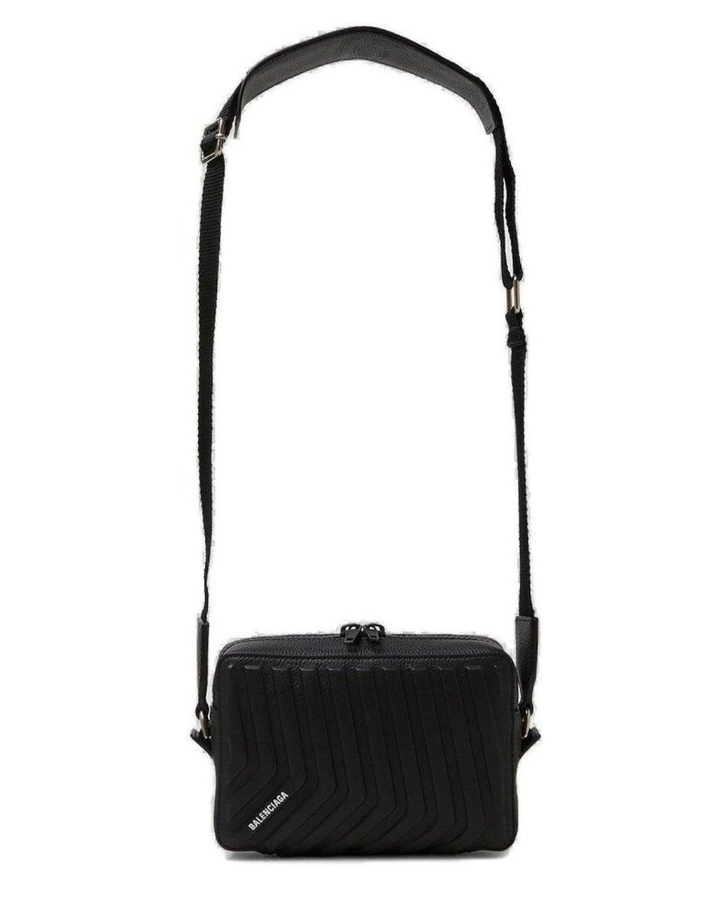 Balenciaga Car Camera Crossbody Bag in Black for Men Lyst