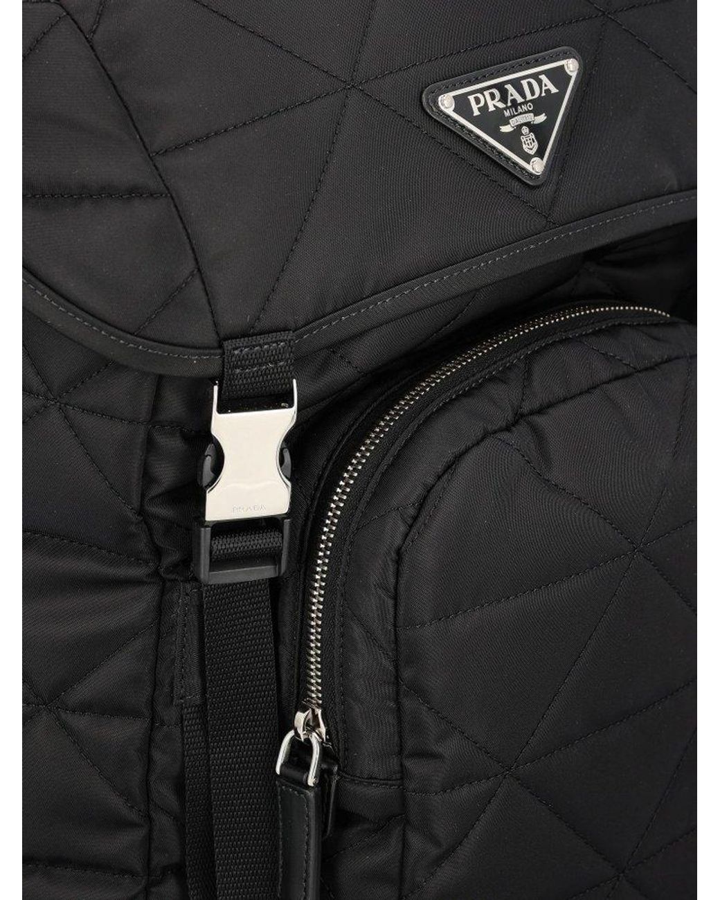 Prada quilted backpack 2025