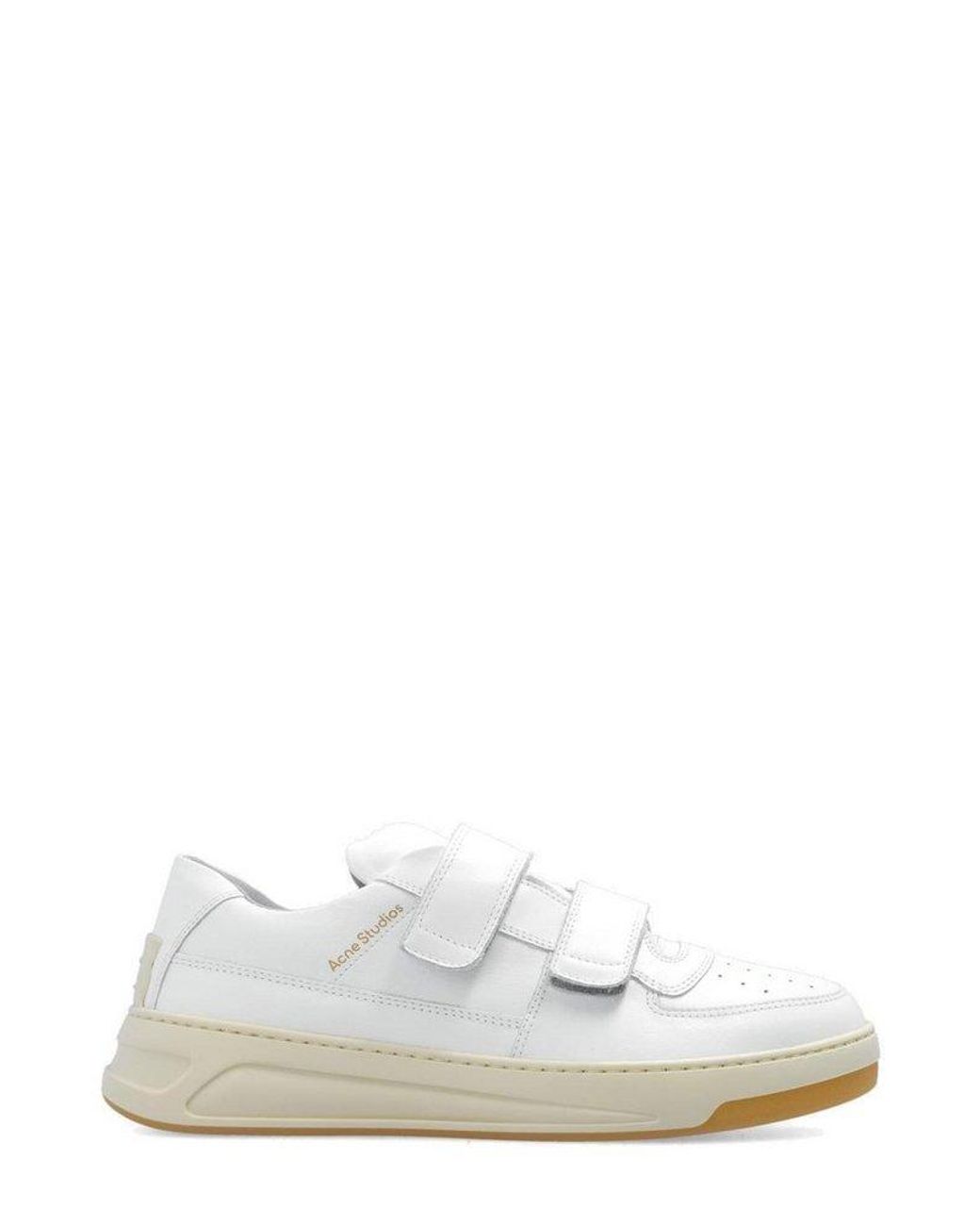 Acne velcro hotsell sneakers white