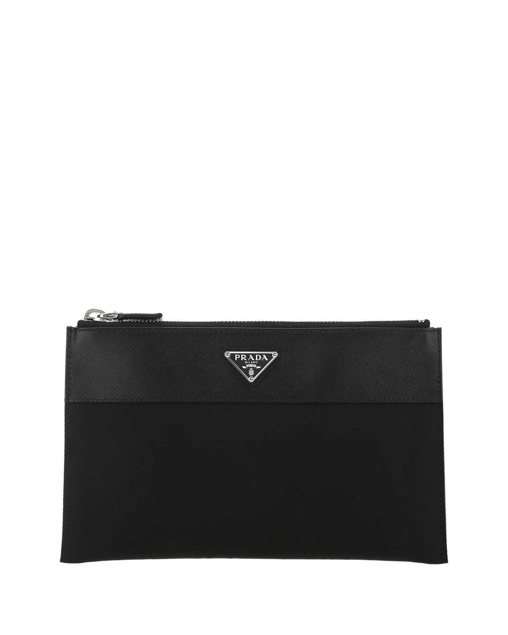 prada black pouch bag