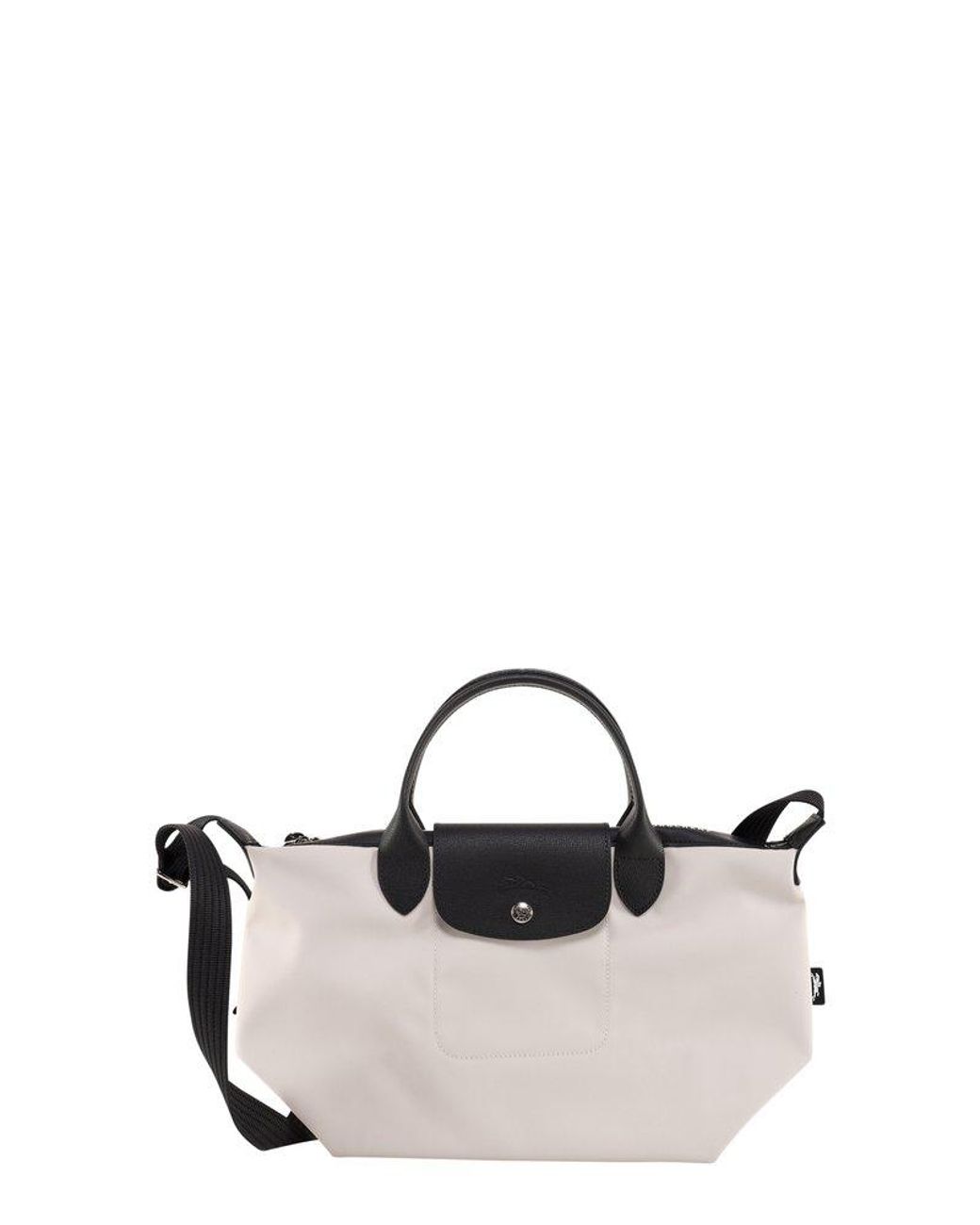 save Dignified human resources Longchamp Le Pliage Energy Strapped Small Tote Bag in White | Lyst
