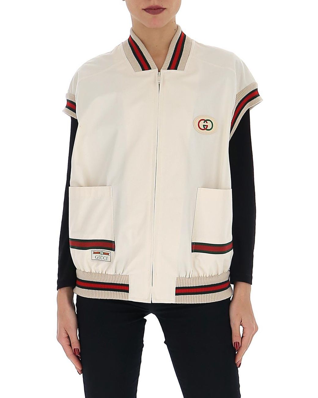 gucci sleeveless jacket