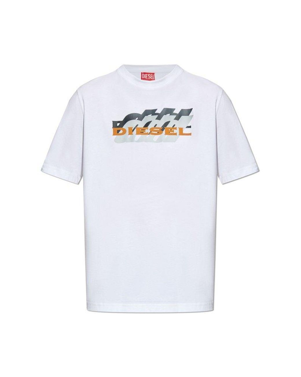 送料込★DIESEL★T Adjust K5 半袖Tシャツ DIESEL T-Shirt 'T-Adjust-K5' in White for Men | Lyst