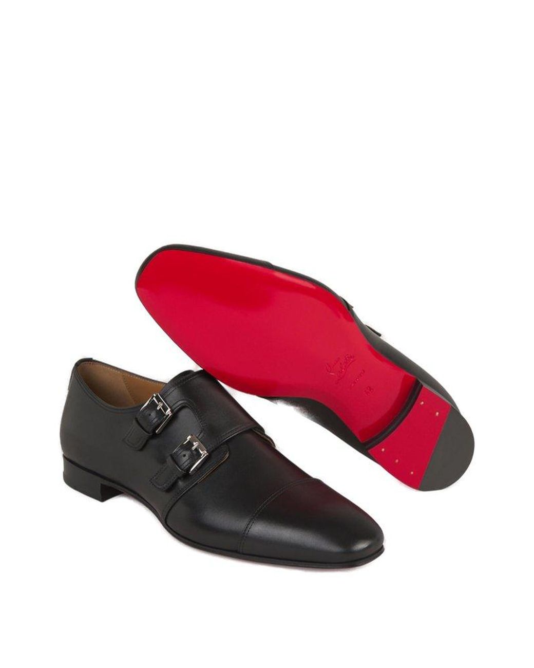 Louboutin double hot sale monk strap