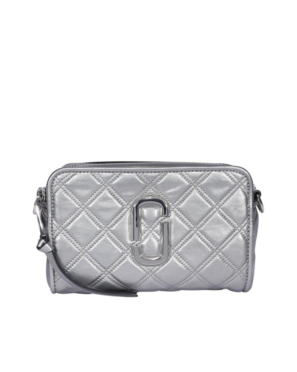 Marc Jacobs The Quilted Softshot 21 Crossbody Bag in Metallic Lyst