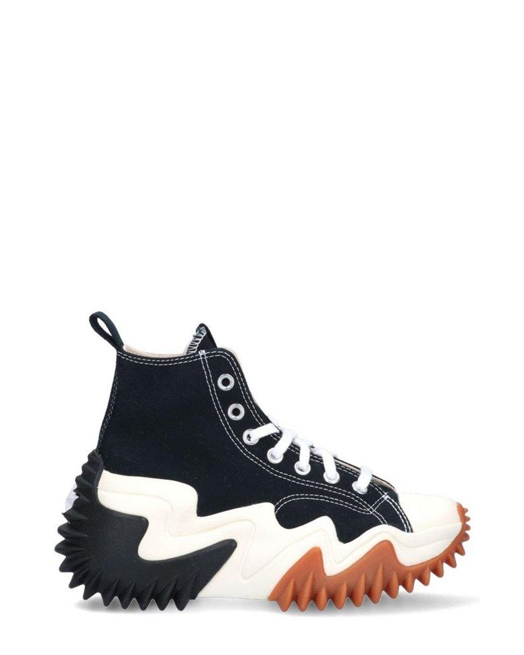 platform sneakers with stars