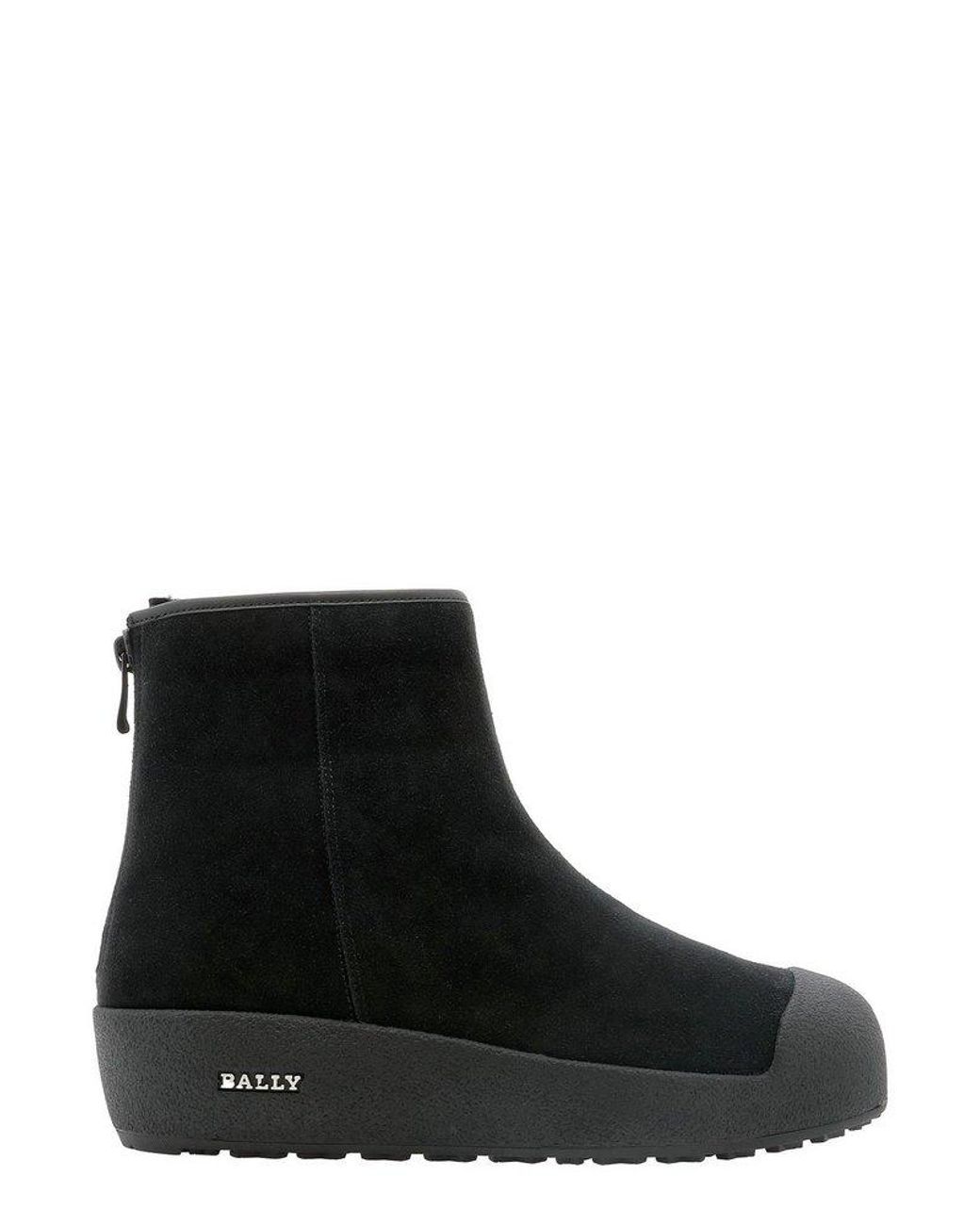 Bally Guard Ankle Zipped Boots in Black for Men | Lyst