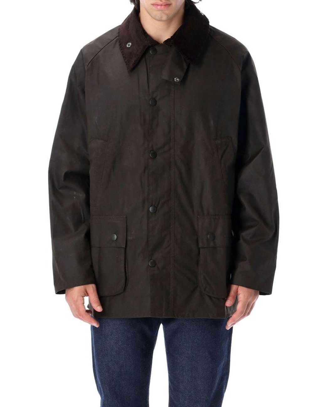 Barbour Classic Bedale Wax in Black for Men | Lyst Canada