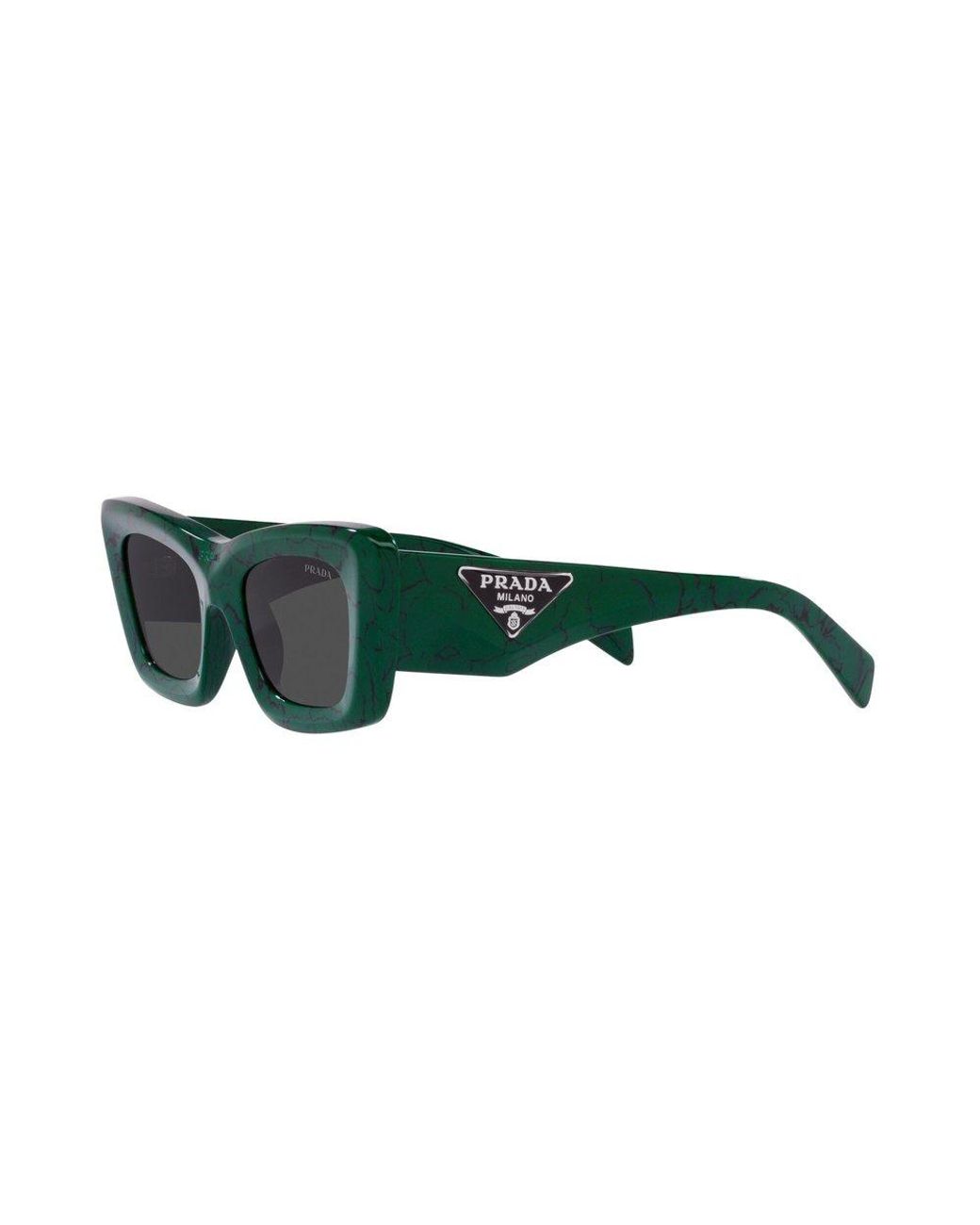 Prada Sunglasses in Green | Lyst