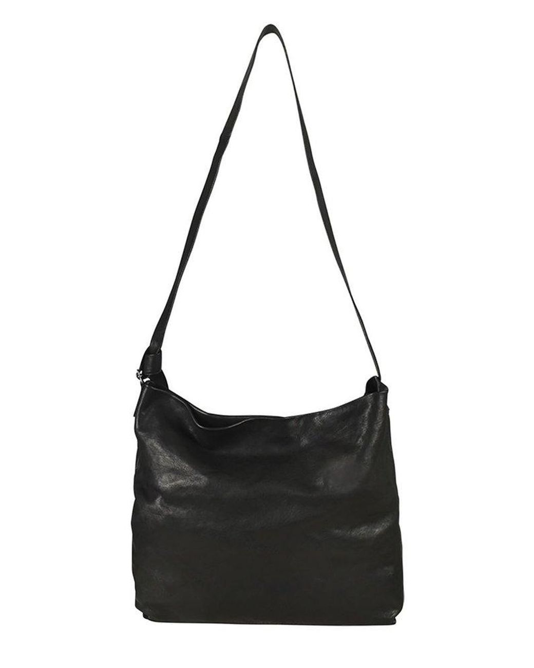 ANN DEMEULEMEESTER ガーメントバッグ ブラック　貴重 ANN DEMEULEMEESTER(アンドゥムルメステール) ショルダーバッグ