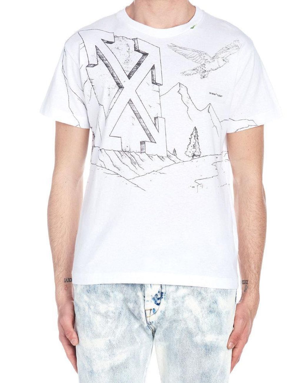 o Virgil Abloh Cotton Pencil Eagle 