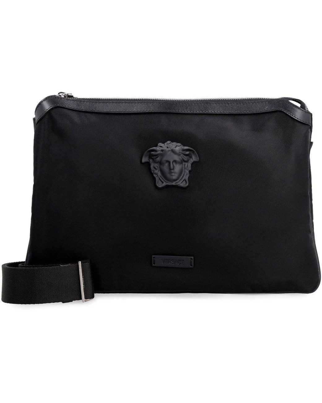 Versace Synthetic La Medusa Nylon Phone Bag in Black for Men Save 13% Mens Cases Versace Cases 