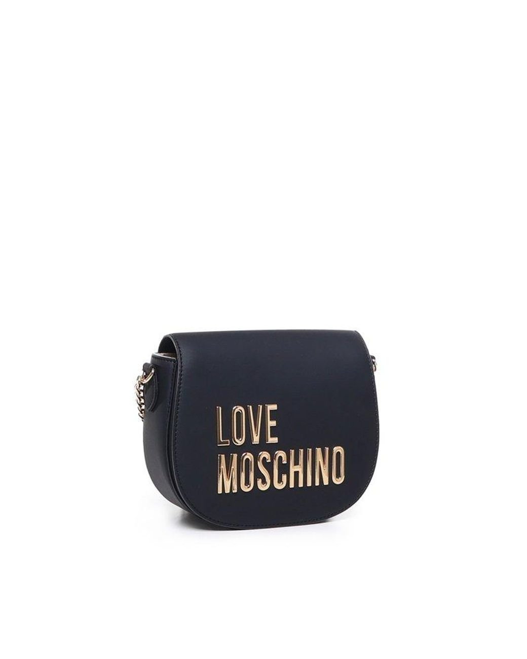 Love moschino logo store shoulder bag