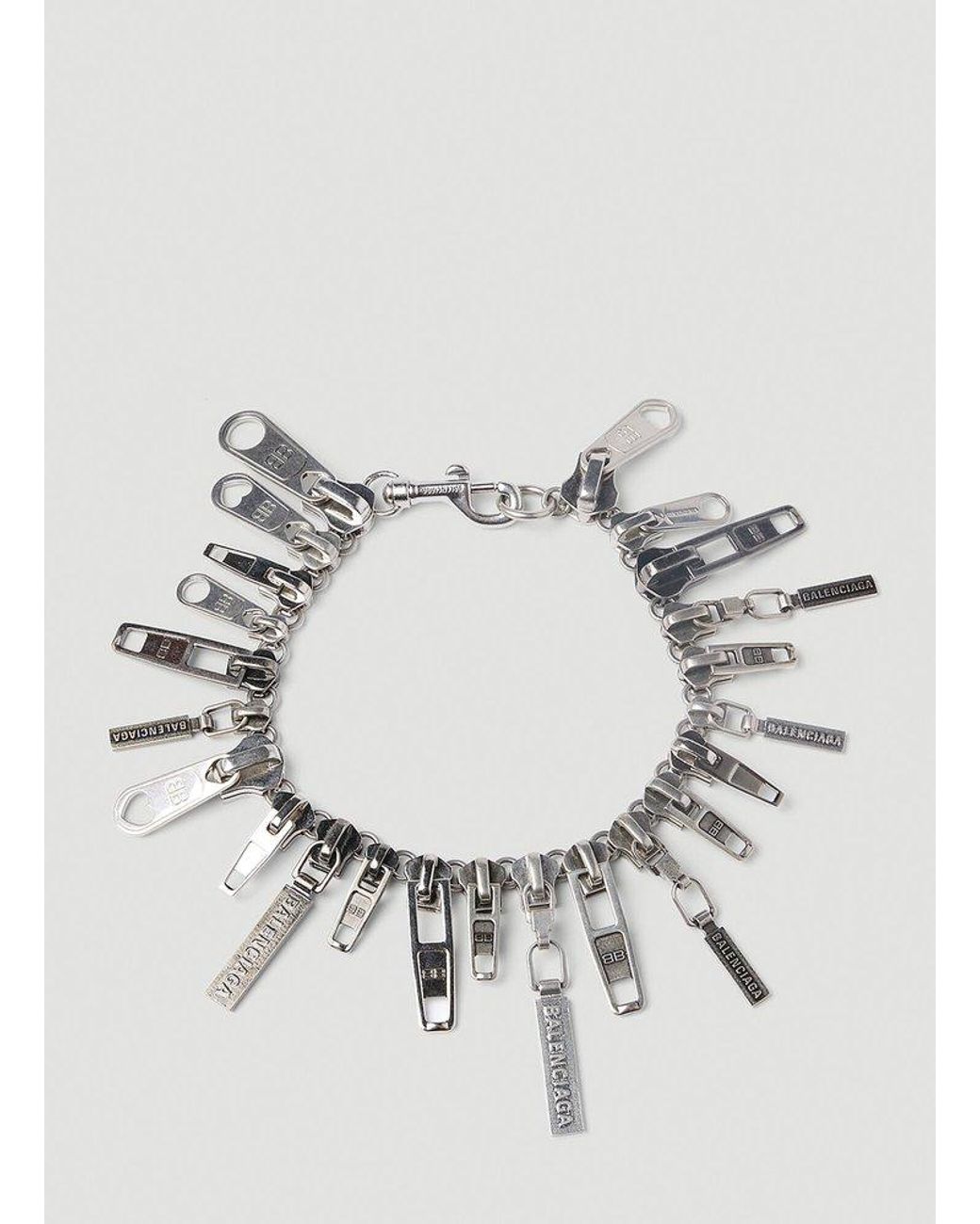 balenciaga-Silver-Zip-Up-