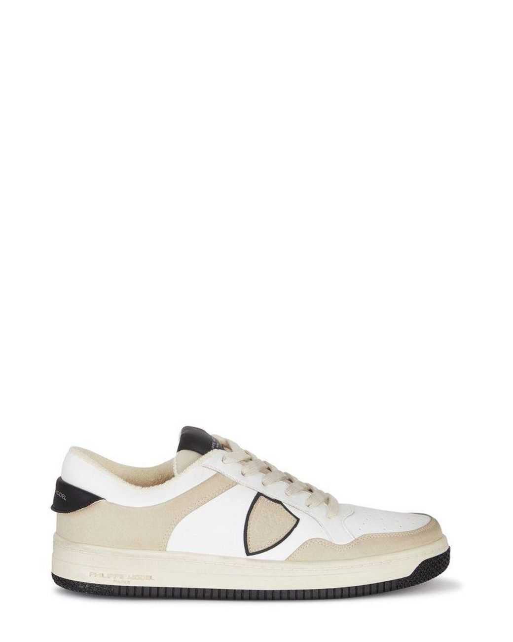 Philippe Model Lyon Ble Lace-up Sneakers in White for Men | Lyst