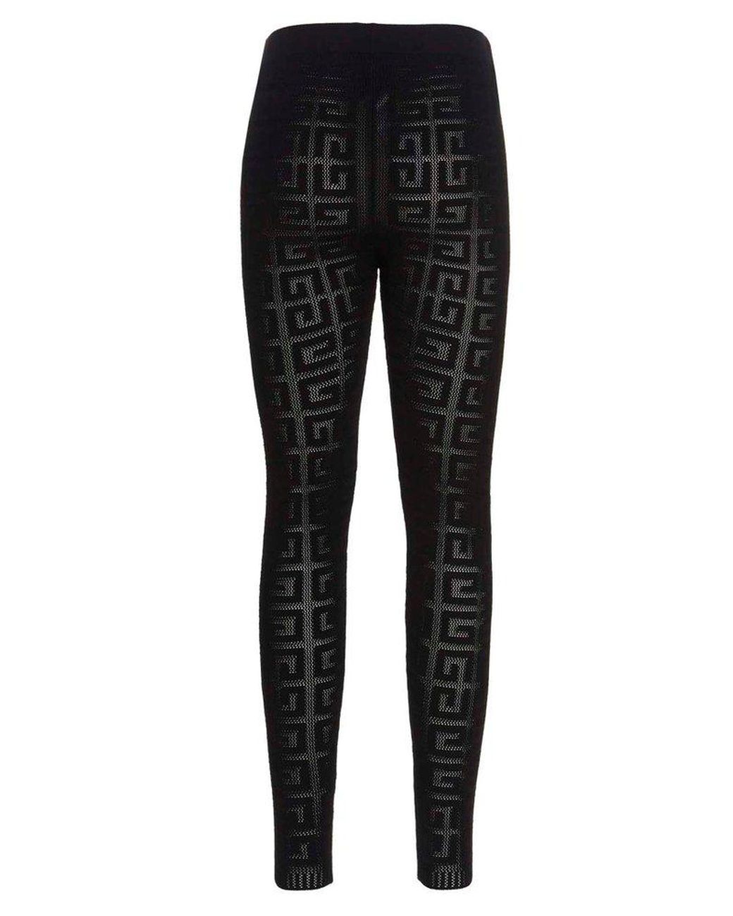 Givenchy Synthetic 4g Jacquard Legging Pants in Black - Save 5 