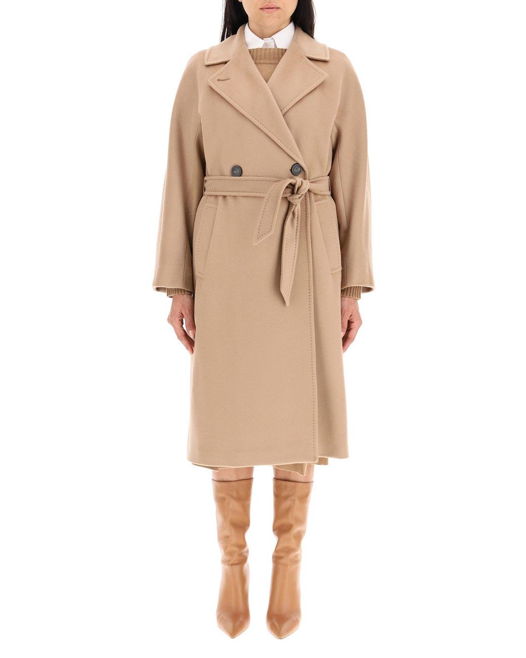 Weekend by Maxmara Resina Coat in Natural | Lyst