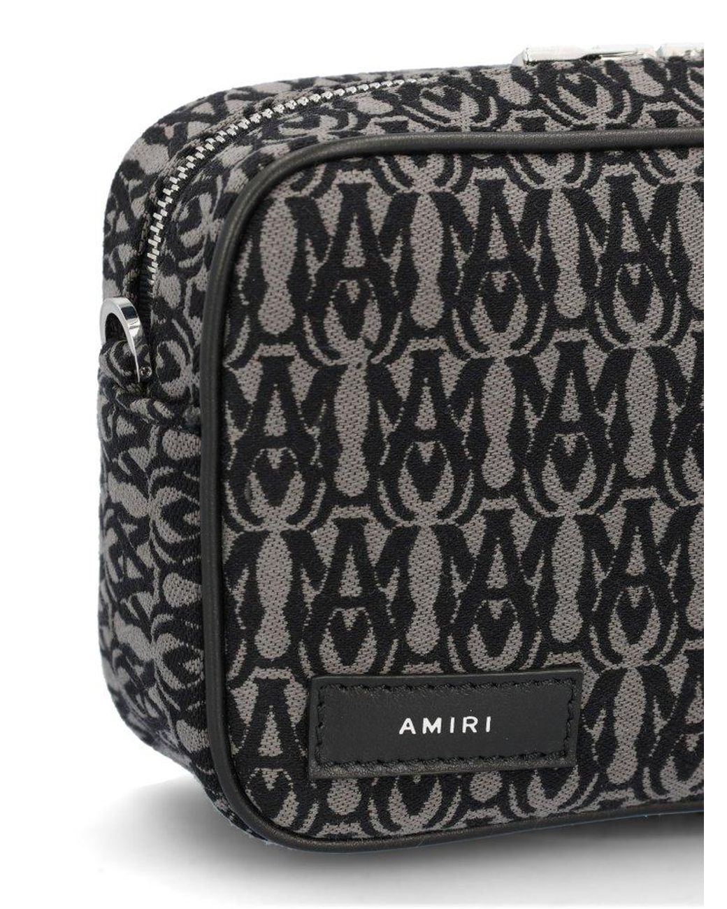 メーカー直売 - 人気ランキング Amiri Ma Lyst | Men for Black in Bag Crossbody Zipped Jacquard バッグ